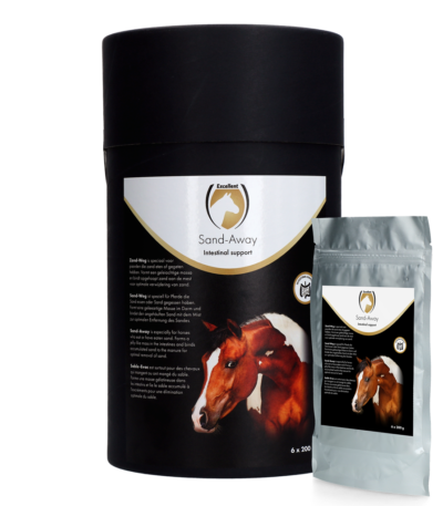 Psylliový doplněk pro koně, 6 x 200 g – Excellent Horse Sand-Away