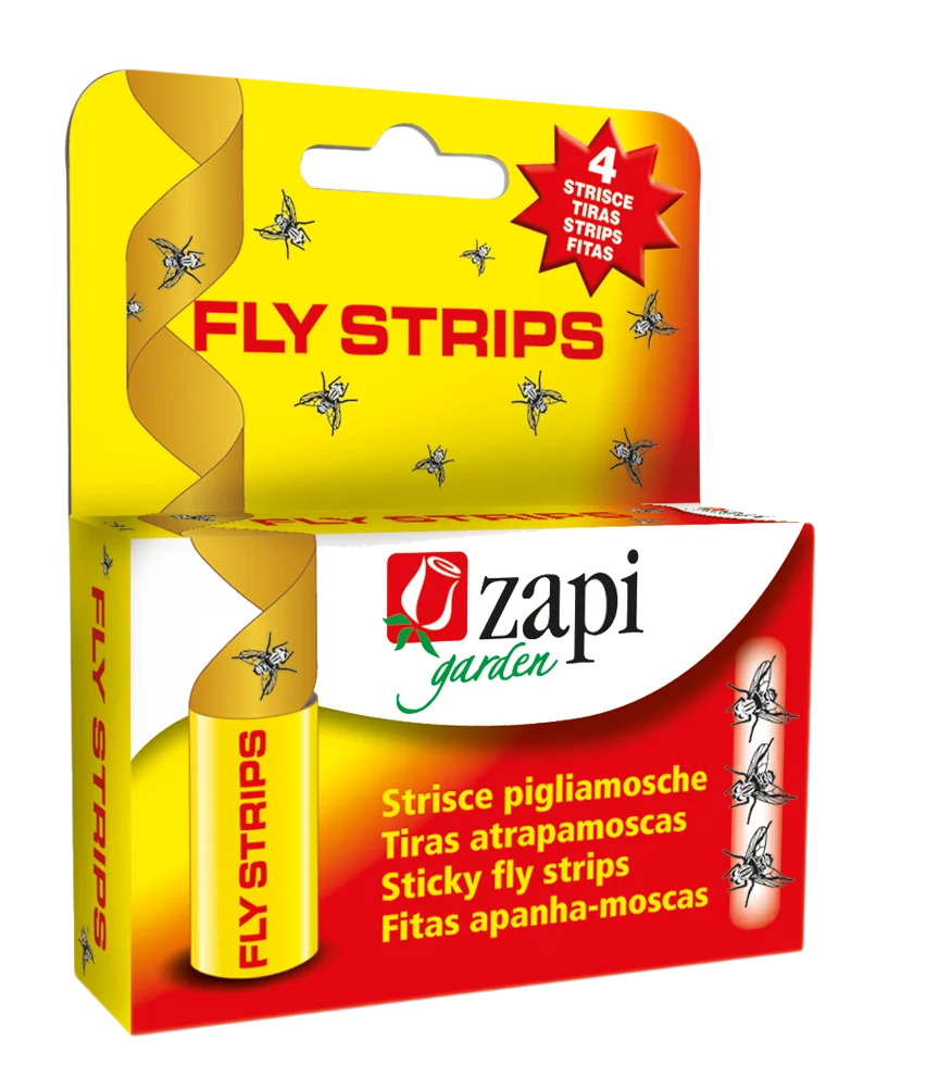 Lapač much s lepicím pásem, 4 kusy – Zapi Classic - Obrázek 3