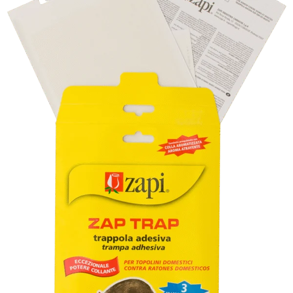 Lepová past na myši a lezoucí hmyz, 15 x 21 cm, 3 kusy – Zapi Zap Trap