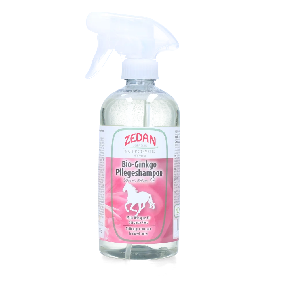 Šampon pro koně na srst, hřívu a ocas, 500 ml – Zedan Bio Ginkgo Shampoo - Obrázek 1