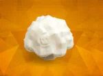 Plovoucí hračka pro psy z TPR s otvorem na pamlsky – Zee.dog Super Veggiez The Cauliflower - Obrázek 3