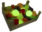 Plovoucí hračka pro psy z TPR s otvorem na pamlsky – Zee.dog Super Veggiez The Cauliflower - Obrázek 2