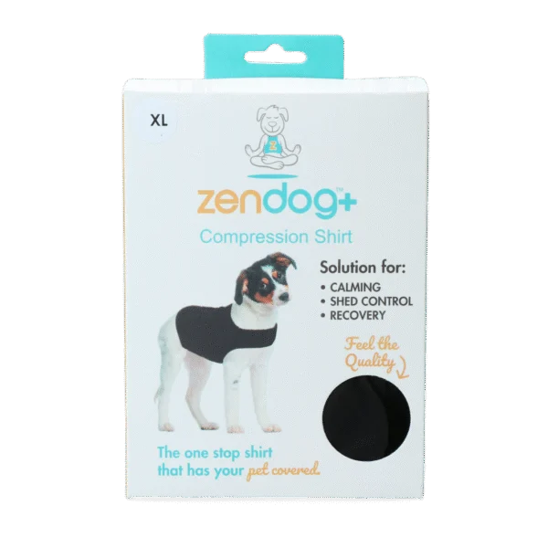 Kompresní vesta pro psa XL, prodyšná, obvod hrudníku 61 až 71 cm – Zenpet ZenDog Compression Shirt