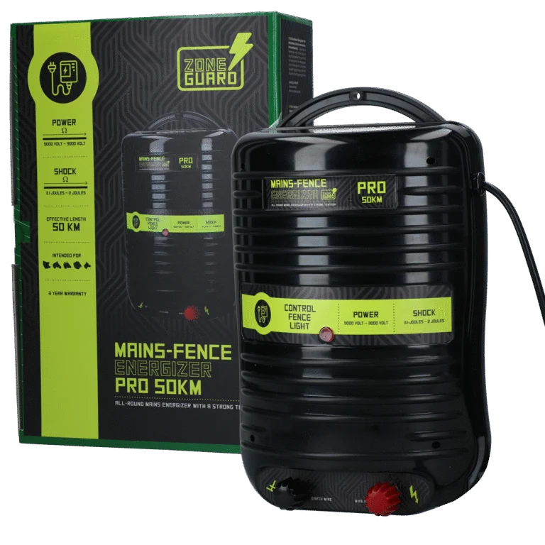 Síťový zdroj pro elektrický ohradník – ZoneGuard Energizer Pro 50 km