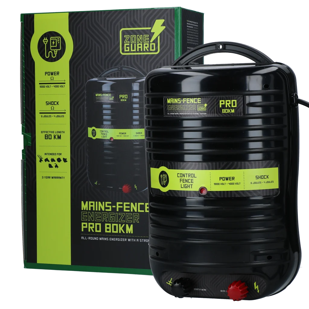 Síťový zdroj pro elektrický ohradník ZoneGuard Energizer Pro 80 km - Obrázek 1