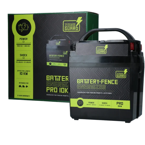 Elektrický ohradník na 9 V baterii – ZoneGuard Battery Energizer Pro 10 km