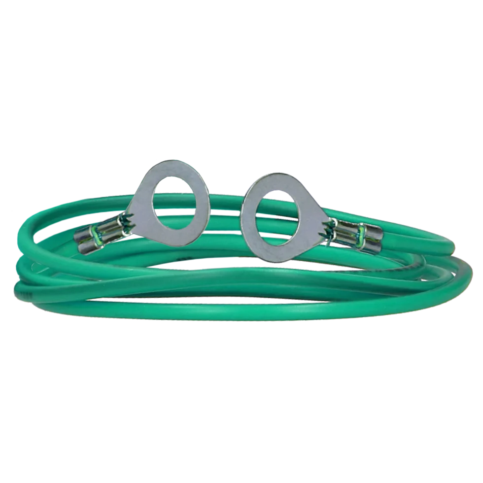 Uzemňovací kabel se 2 očky, 100 cm – ZoneGuard Basic - Obrázek 1