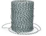 Ohradníkový vodič 3 mm, bílá s tmavě zelenou, 400 m – ZoneGuard Basic - Obrázek 2