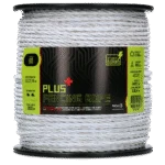 Elektrické lanko 6 mm bílé s nerezovými a lehkými kovovými vodiči, 200 m – ZoneGuard Plus