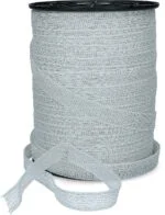 Elektrická páska 20 mm, bílá, s 9 nerezovými vodiči, 200 m – ZoneGuard Basic - Obrázek 2