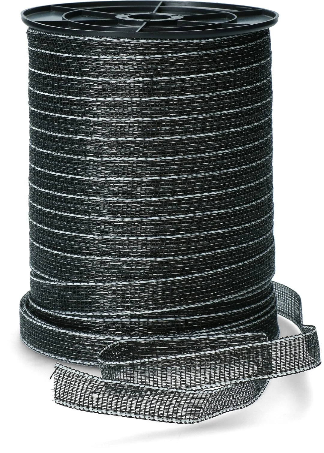 Ohradníková páska 20 mm černá s 9 nerezovými vodiči, 200 m – ZoneGuard Basic - Obrázek 1