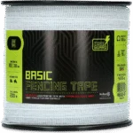 Ohradníková páska 20 mm bílá se 4 nerezovými vodiči, 200 m – ZoneGuard Basic - Obrázek 2