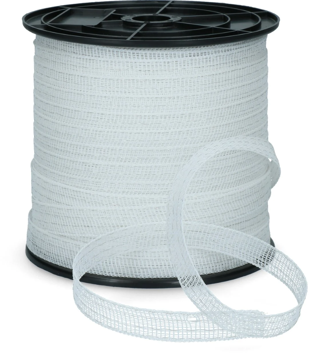 ZONE01142.jpg Ohradníková páska 20 mm bílá se 4 nerezovými vodiči, 200 m – ZoneGuard Basic - Obrázek 1