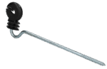 Kroužkový izolátor s distanční podpěrou, podpěra 22 cm, 10 ks – ZoneGuard