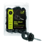 Kruhový izolátor s velkým otvorem, 25 kusů – ZoneGuard Big-Hole - Obrázek 2