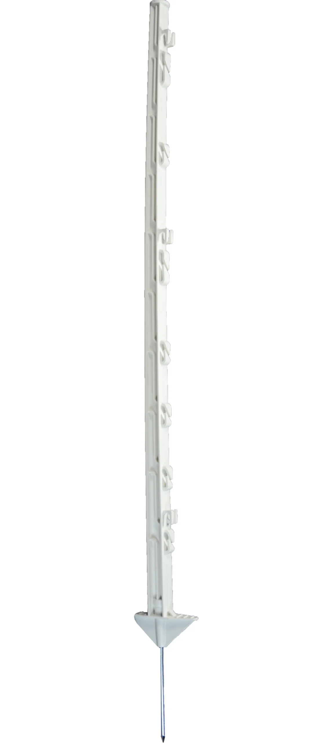 Plastová zatloukací ohradníková tyčka, 105 cm, bílá – ZoneGuard - Obrázek 1