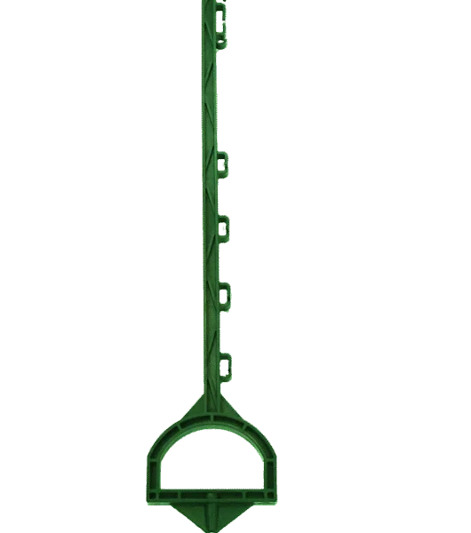 Nášlapný sloupek s nášlapem, 115 cm, zelený – ZoneGuard