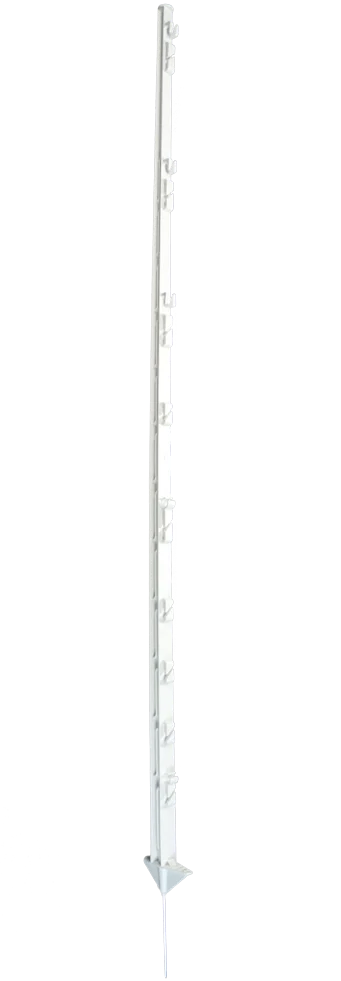 Plastový nášlapný sloupek, 150 cm, bílý – ZoneGuard - Obrázek 1