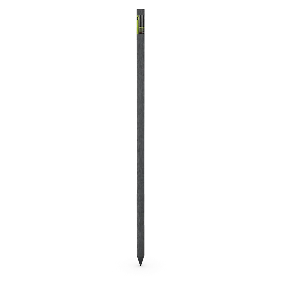 Plastikový ohradníkový sloupek s hrotem, 45 x 1500 mm – ZoneGuard Permanent - Obrázek 1