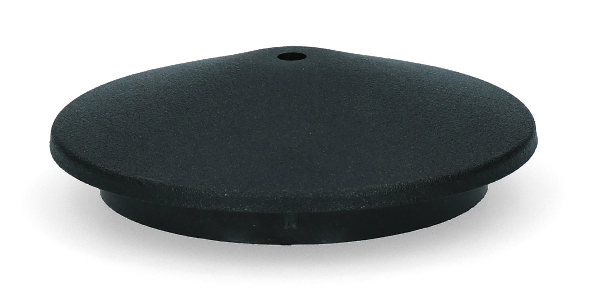 Kulatá krytka sloupku 60 mm s montážním otvorem – ZoneGuard - Obrázek 2
