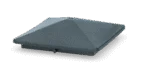 Čtyřhranná krytka na sloupek 75 mm – ZoneGuard - Obrázek 3