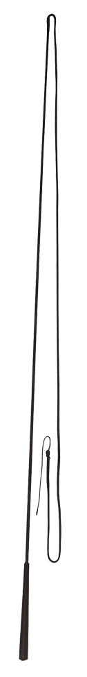Lonžovací bič z laminátu 180 cm, celková délka 410 cm - Obrázek 1