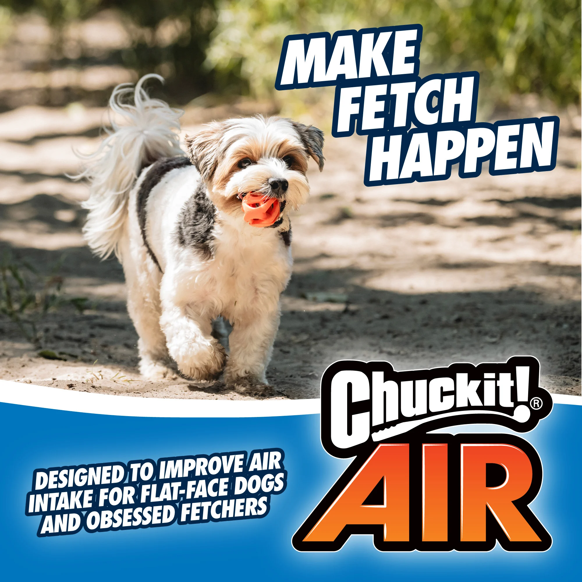 Plovoucí aportovací míček pro psy, Ø 7 cm – Chuckit! Air Fetch Ball - Obrázek 5