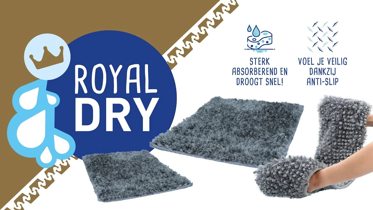 Kartáčovací rukavice pro psy z mikrovlákna, 24 x 18 cm – Royal Dry - Obrázek 6
