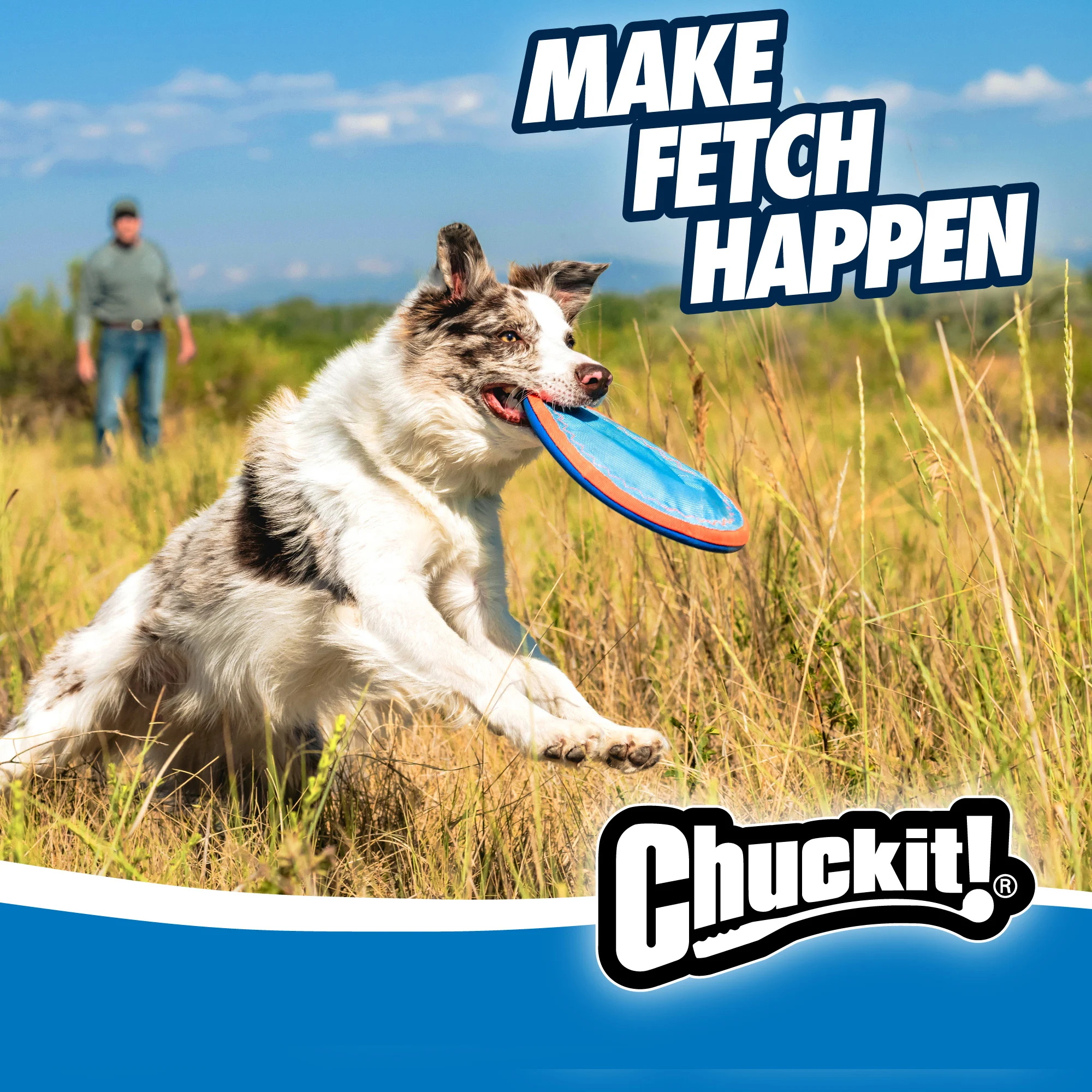 Psí frisbee, plovoucí, Ø 25 cm, Chuckit! Paraflight L - Obrázek 6