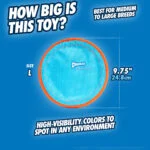 Psí frisbee, plovoucí, Ø 25 cm, Chuckit! Paraflight L - Obrázek 3