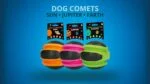 Odskakující psí míček oranžový, 14 cm – Dog Comets Planets - Obrázek 4