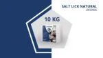 Solný lízací kámen z kamenné soli pro koně, 10 kg – Excellent Liksteen Naturel - Obrázek 2